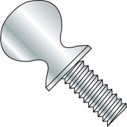 KANEBRIDGE Thumb Screw, 1/4 in-20 Thread Size, Zinc Plated Steel, 1/2 in Lg 1408TS